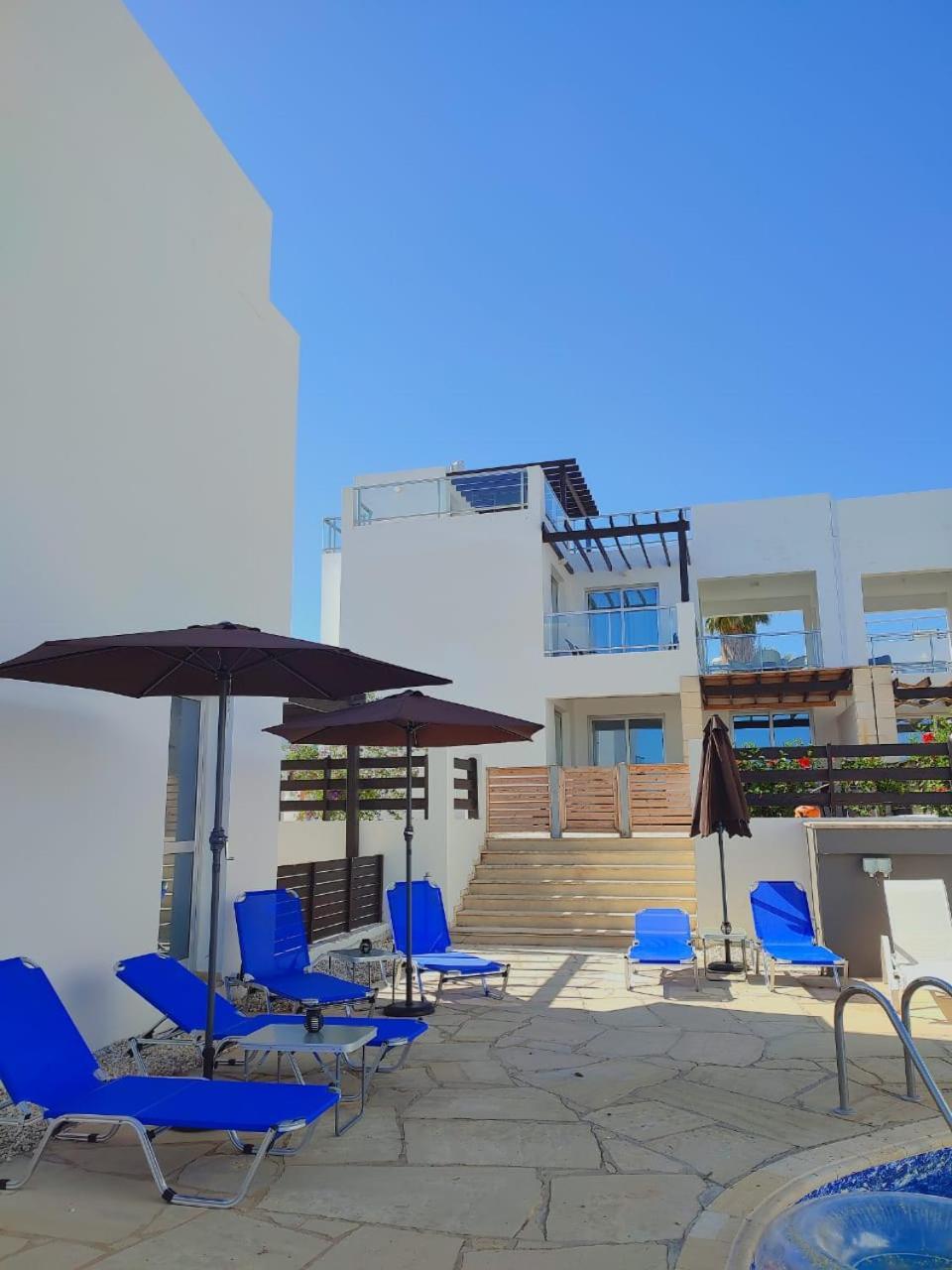 3 Bedroom Coral Bay Panorama Seaview Villa Pool מראה חיצוני תמונה